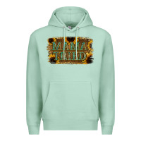 Seafoam Sunflower Leopard Mama Tried Premium Hoodie - Jasminsmagicworld