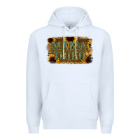 White Sunflower Leopard Mama Tried Premium Hoodie - Jasminsmagicworld