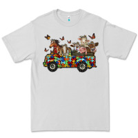 Dove Grey farm animals autism Premium Tee - RacoonDesign