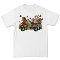 White farm animals autism Premium Tee - RacoonDesign