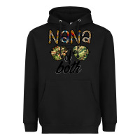 Black nana of both Heavyweight Hoodie - CowhideDigitalArt