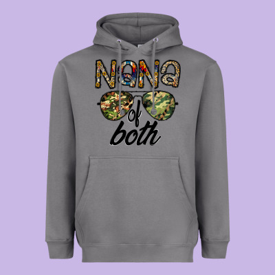 Nana Of Both Heavyweight Hoodie Designed By Cowhidedigitalart