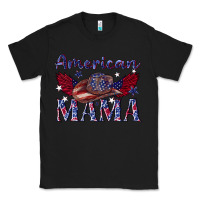 Black American mama with cowboy Classic Tee - texasbilliewilder