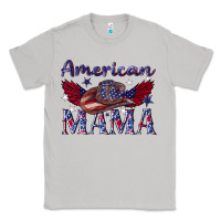Moon Dust American mama with cowboy Classic Tee - texasbilliewilder