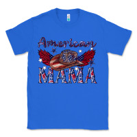True Royal American mama with cowboy Classic Tee - texasbilliewilder