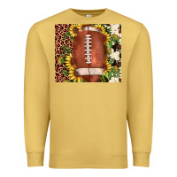 Antique Gold football leopard cowhide sunflower Premium Sweatshirt - JahusDesignShop