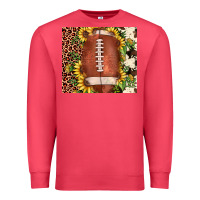 Cardinal football leopard cowhide sunflower Premium Sweatshirt - JahusDesignShop