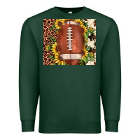Football Leopard Cowhide Sunflower Premium Sweatshirt | Teevron