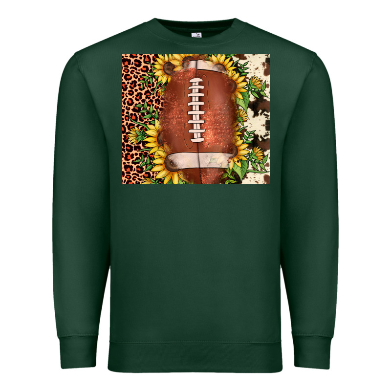 Football Leopard Cowhide Sunflower Premium Sweatshirt by JahusDesignShop | Teevron