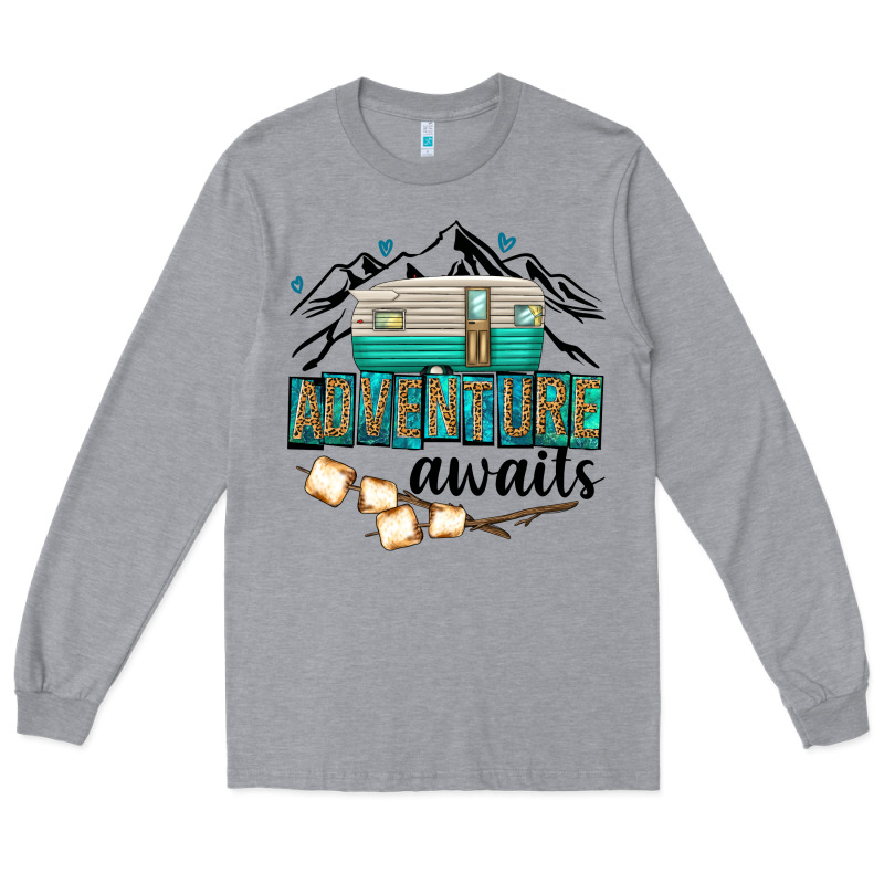 Adventure Awaits Long Sleeve Tee by texasbilliewilder | Teevron