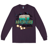Plum adventure awaits Long Sleeve Tee - texasbilliewilder