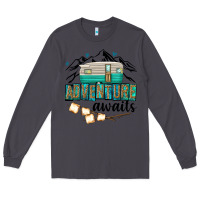 Smoke adventure awaits Long Sleeve Tee - texasbilliewilder
