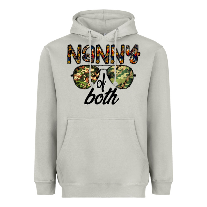 Nanny Of Both Heavyweight Hoodie by CowhideDigitalArt | Teevron