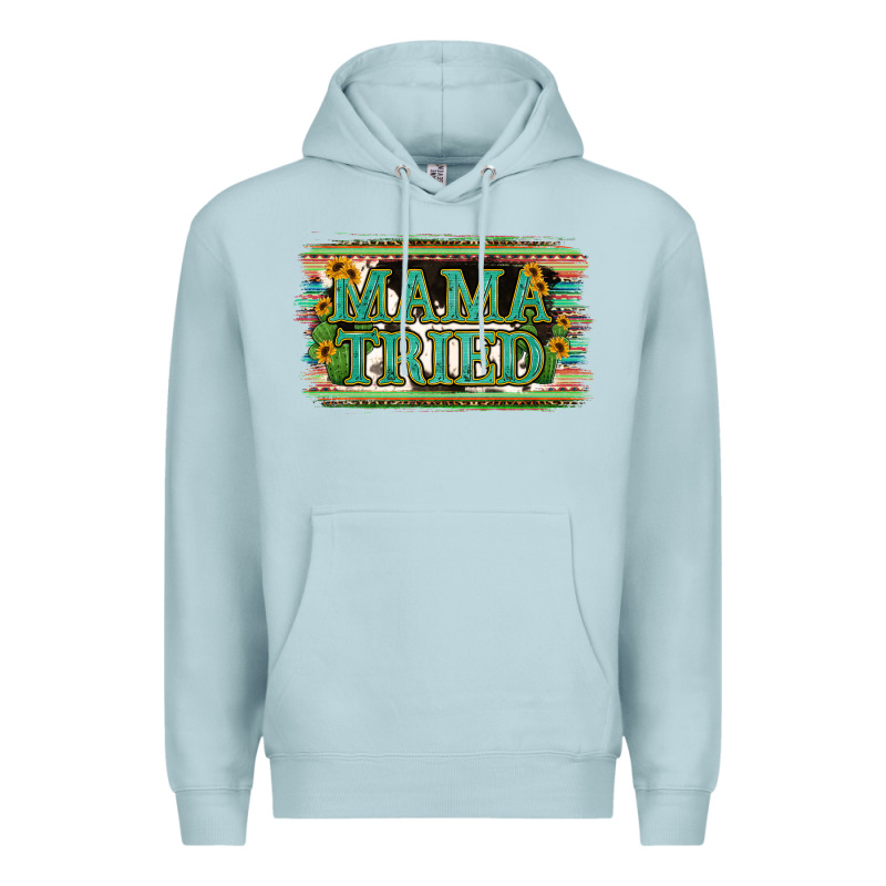 Cowhide Serappe Sunflower Mama Tried Premium Hoodie by Jasminsmagicworld | Teevron