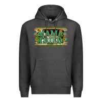 Charcoal Heather Cowhide Serappe Sunflower Mama Tried Premium Hoodie - Jasminsmagicworld