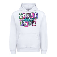 White small business mama Urban Hoodie - MaliasSmallBusiness