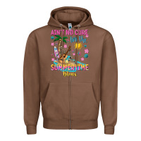 Chestnut aint no cure for the summer time blues Zipper Hoodie - texasbilliewilder