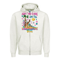 Aint No Cure For The Summer Time Blues Zipper Hoodie | Teevron