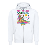 White aint no cure for the summer time blues Zipper Hoodie - texasbilliewilder