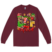 Burgundy elf squad Long Sleeve Tee - Zillion Design Studio