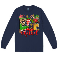 Navy elf squad Long Sleeve Tee - Zillion Design Studio