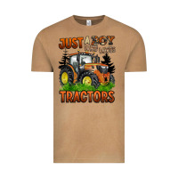 Vintage Camel just a boy who loves tractors Vintage Tee - BarkalooDesign