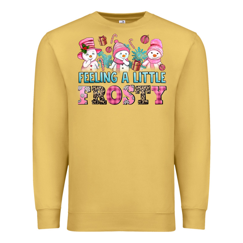 Feelin' A Little Frosty Premium Sweatshirt by AdoDesignShop | Teevron