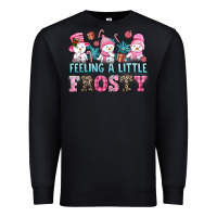 Black feelin' a little frosty Premium Sweatshirt - AdoDesignShop