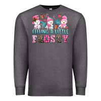 Charcoal Heather feelin' a little frosty Premium Sweatshirt - AdoDesignShop