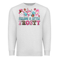Oatmeal Heather feelin' a little frosty Premium Sweatshirt - AdoDesignShop