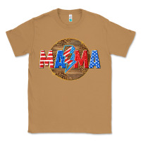 Toasted Coconut American mama with lightning bolt Classic Tee - texasbilliewilder