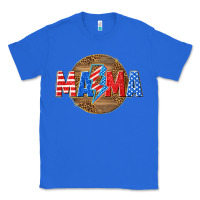 True Royal American mama with lightning bolt Classic Tee - texasbilliewilder