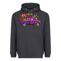 Smoke mardi gras truck Heavyweight Hoodie - FaDigitalArtStudio