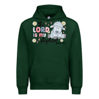 Forest Green the lord is my shepherd Urban Hoodie - MaliasSmallBusiness