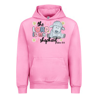 Fuchsia Pink the lord is my shepherd Urban Hoodie - MaliasSmallBusiness