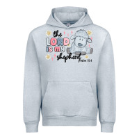Heather Grey the lord is my shepherd Urban Hoodie - MaliasSmallBusiness