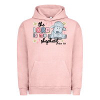 Pigment Salmon the lord is my shepherd Urban Hoodie - MaliasSmallBusiness