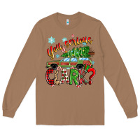 Toasted Coconut you serious clark Long Sleeve Tee - Zillion Design Studio
