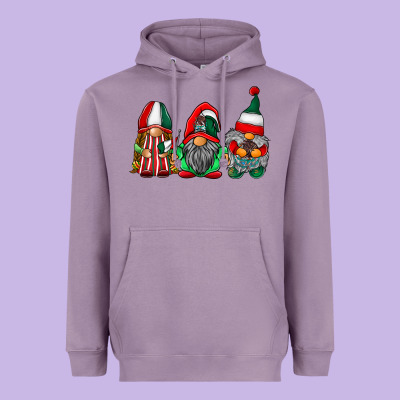 Mexican Flag Gnomes Heavyweight Hoodie Designed By Racoondesign