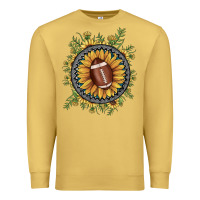 Antique Gold football gemstone sunflower Premium Sweatshirt - JahusDesignShop