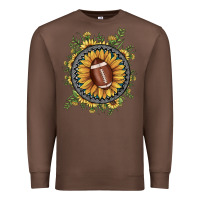 Chestnut football gemstone sunflower Premium Sweatshirt - JahusDesignShop