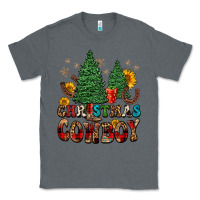Charcoal Heather christmas cowboy Classic Tee - FaDigitalArtStudio