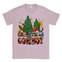 Lilac christmas cowboy Classic Tee - FaDigitalArtStudio