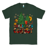 Sports Green christmas cowboy Classic Tee - FaDigitalArtStudio