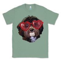 Havanese Dog With Love Glasses Classic Tee | Teevron