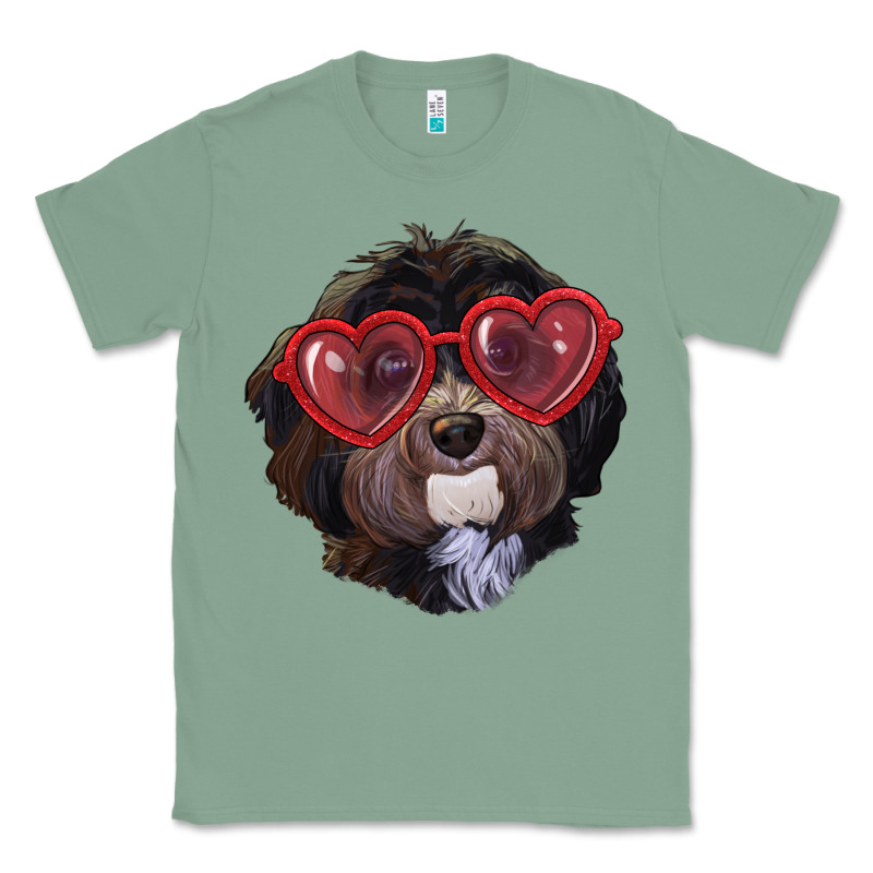 Havanese Dog With Love Glasses Classic Tee by RanaPortraitStore | Teevron