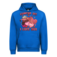 Cobalt concha see te amo  i love you Urban Hoodie - MaliasSmallBusiness