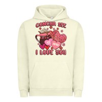 Pigment Pistachio concha see te amo  i love you Urban Hoodie - MaliasSmallBusiness