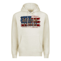 Oatmeal Heather Mama Tried Premium Hoodie - Jasminsmagicworld