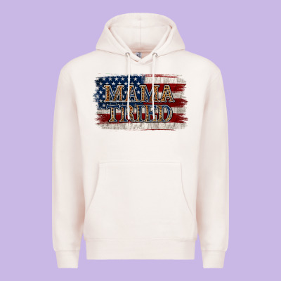 Mama Tried Premium Hoodie Designed By Jasminsmagicworld
